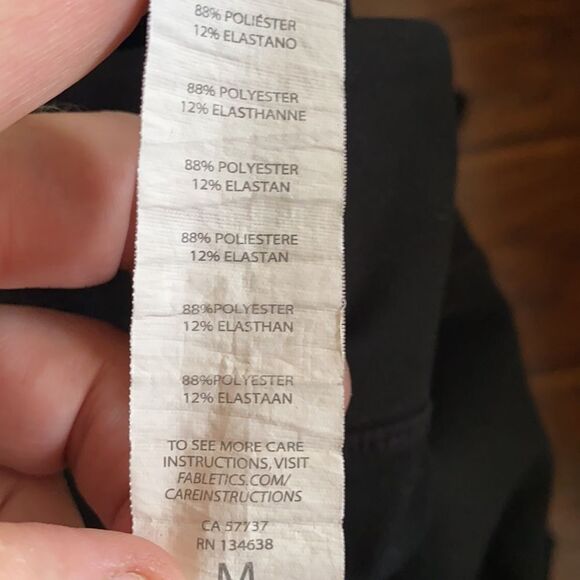 Fabletics Black Athletic Leggings - Picture 10 of 11